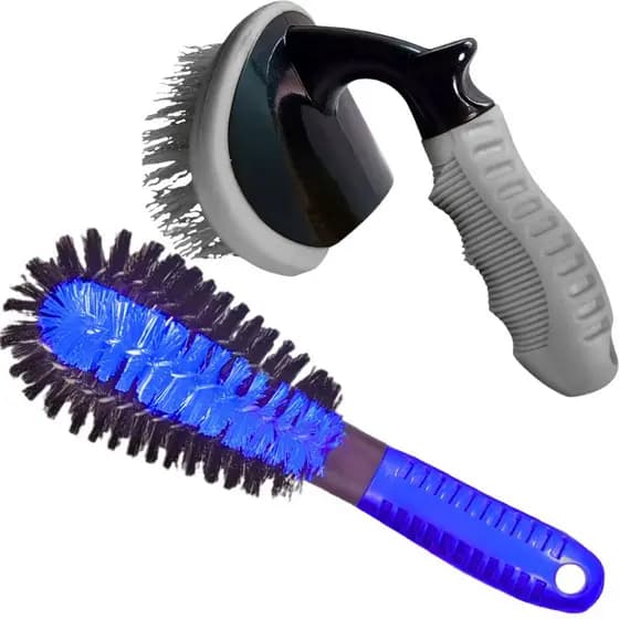 Kit de Escovas Para Limpar o Pneu Roda do Carro Resistente Furo de Rodas Limpeza de Pneu Automotiva