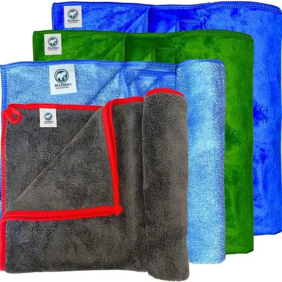 Toalha de Secagem 40x60cm Automotiva Magica Absorve Total Sem Riscar Absorção Máxima 600gsm