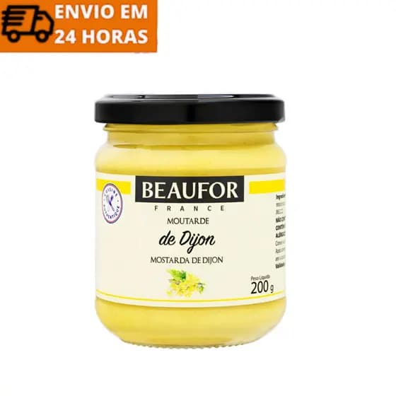 Mostarda Francesa Beaufor De Dijon 200g
