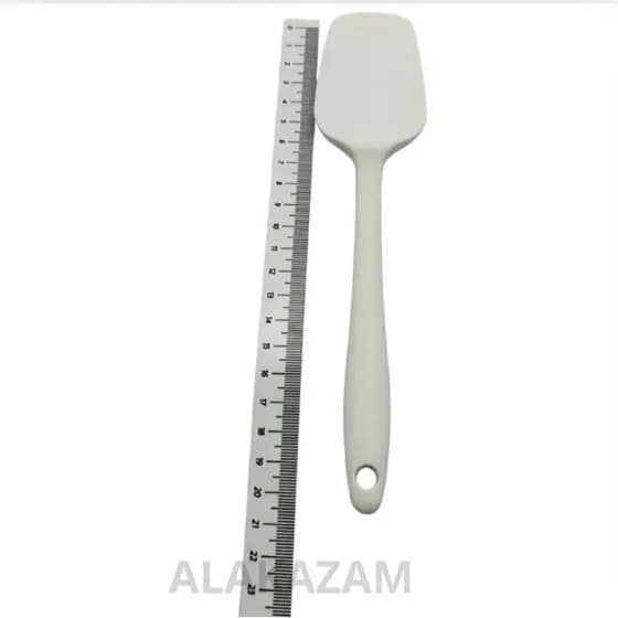 Espátula De Silicone Maciço Utensílio De Cozinha Pão Duro Resistente 21cm