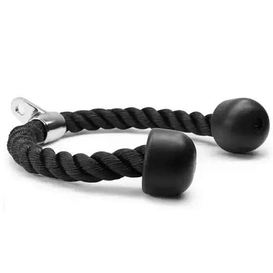 Puxador Tríceps Corda Academia Musculação Profissional 80cm Crossfit