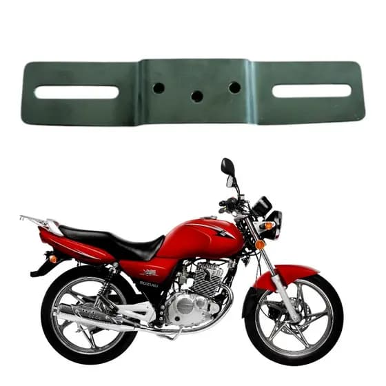 SUPORTE DE PLACA SUZUKI YES/EN 125 NOVA ORIGINAL