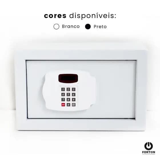 Cofre Digital Eletrônico Classic 240x380x210 Com Senha Segurança e Qualidade