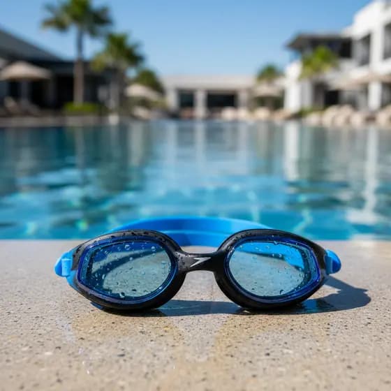 Óculos De Natação Speedo Smart Slc Antifog E Proteção UV