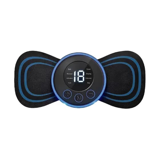Mini Massageador Portátil | 8 Modos 19 Níveis Recarregável - Muscular