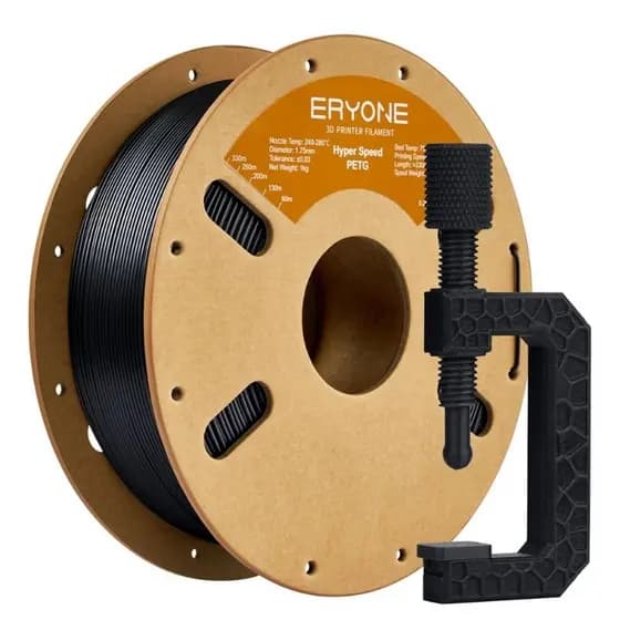 Filamento para impressão 3D ERYONE em PLA de alta velocidade, 1,75 mm, 1 kg, colorido, alta resistência