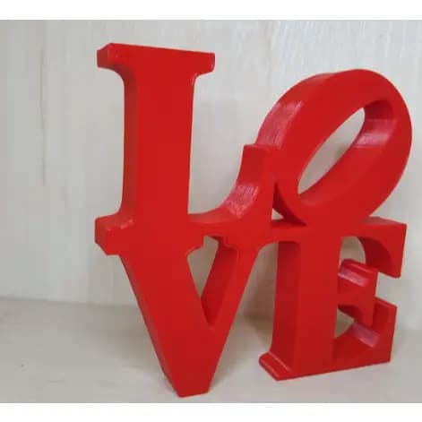 Letreiro Decorativo Love Decoração De Mesa 10cm De Altura