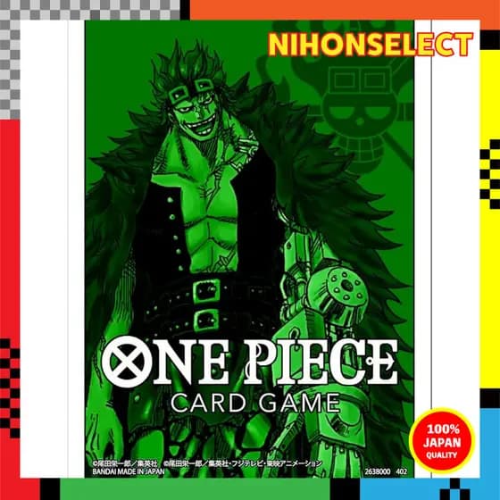 BANDAI ONE PIECE Card Game Official Card Sleeve 1 Eustass Kid