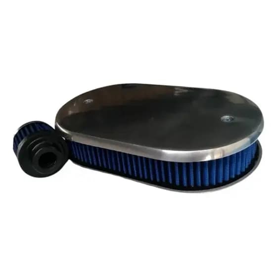 Filtro Ar Esportivo Carburador 2e / 3e + Respiro Motor