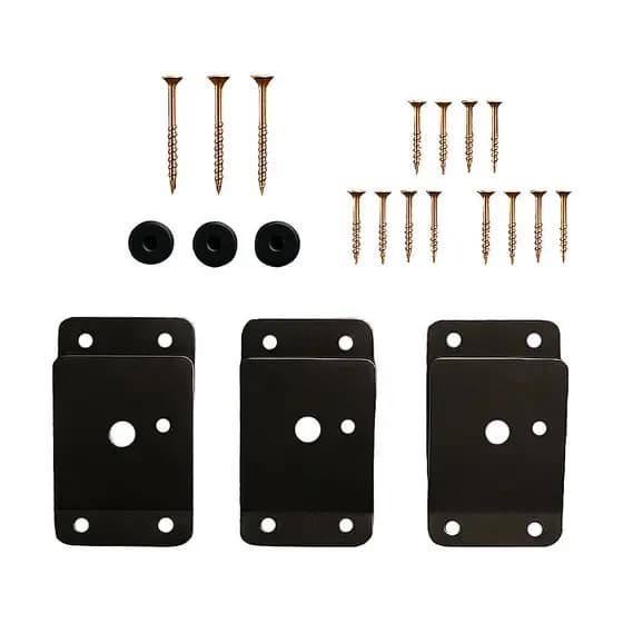 Fixação Suporte Para Pés De Mesa Ideal Para Tampo MDF E Mesas De Apoio