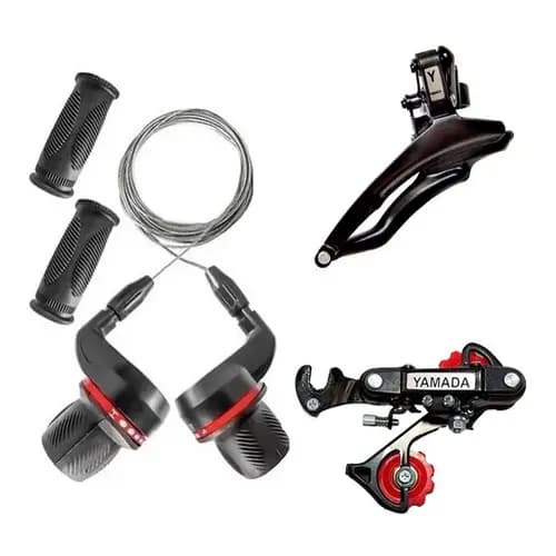 Kit Cambios E Alavancas Bike Grip Fhift Yamada 6 E 7v Desconto