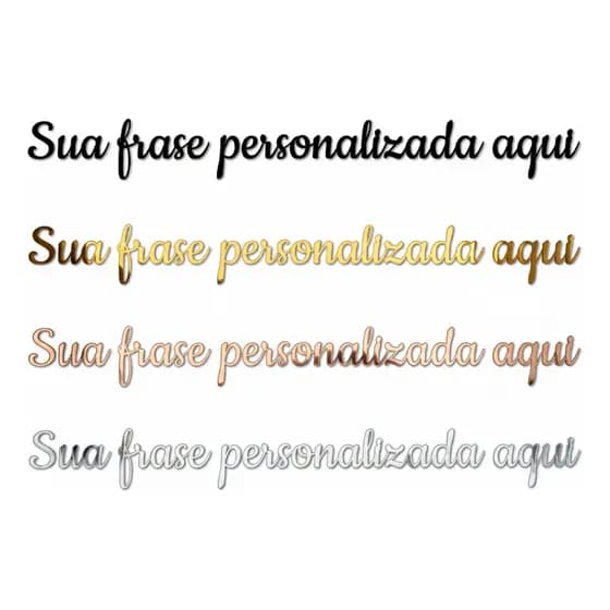 Palavras E Frase Personalizada em Acrílico 2mm para parede - decoração de casa