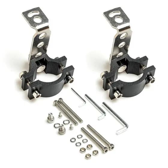 Par Suporte De Moto 0,7 A 1,2 Barra E Farol S-12 Tarponn