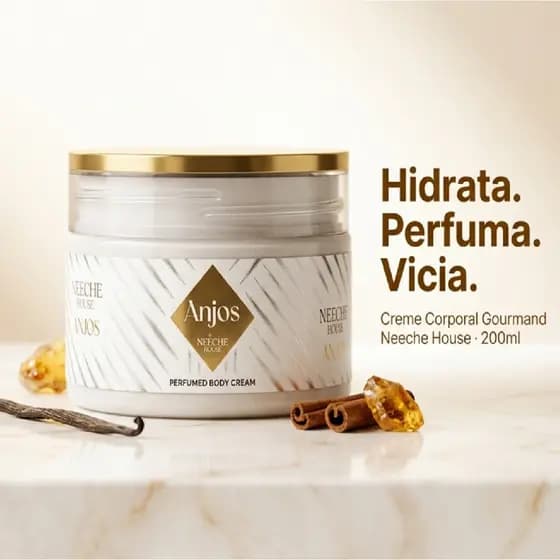 Creme Hidratante Perfumado Corporal Anjos Neeche House Alta Perfumaria 200ml