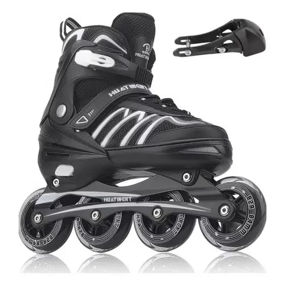 Patins Roller Novo e Resistente. Semi Profissional -125 Kg Adulto Calça Até 42