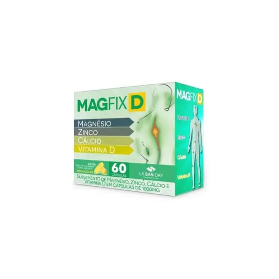 Magfix D 1000Mg 60 Caps Gel -