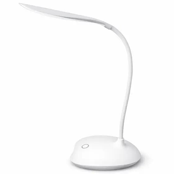 Luminária De Mesa Recarregável Flexível 360 Graus Sem Fio 14 Leds Viajem Leitura Maquiagem