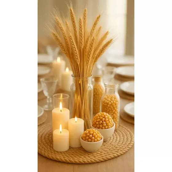 200 Hastes de Trigo Desidratados Secos Luxo Decoração Casamento Debutantes Eventos Entrega Rapida