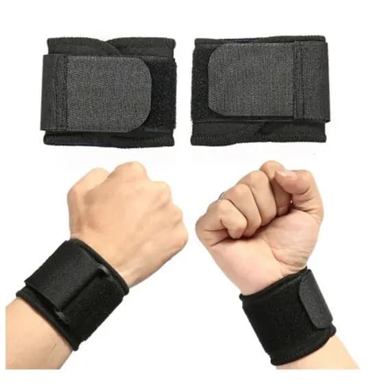Kit Duas und Munhequeira Tensor Anatômica para Pulso Artrite Tendinite Alívio e Suporte