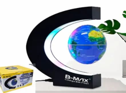 Globo Terrestre Maginetico Flutuante Levitação Led BM-F1001