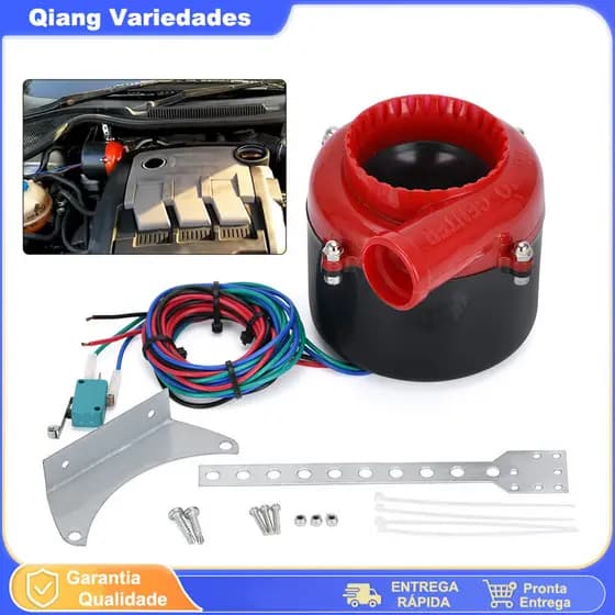 1 Conjunto Simulador De Som Analógico Eletrônico Turbo Blow Off Hooter