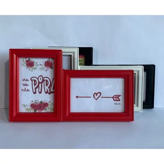 Porta Retrato Duplo Simples 10x15