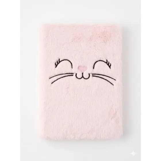 Caderno Agenda Infantil De Ursinho De Pelucia Criança Gatinho