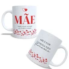 CANECA PERSONALIZADA DE MÃE CANECA DIA DAS MÃES XÍCARA DIA DAS MÃES MELHOR PRESENTE PRA MAE DO MUNDO