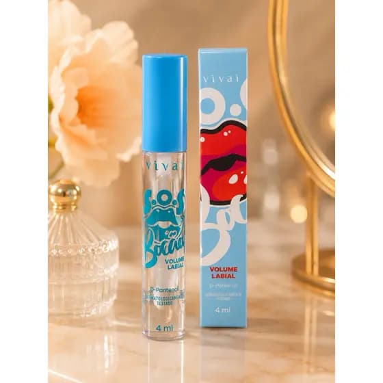 Gloss Labial Vivai S.O.S Bocão - Volume e Hidratação com D-Pantenol, 5ml