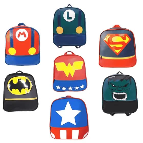 Mochila Infantil Escolar Creche Unisex Criança Escola Reforçada Resistente