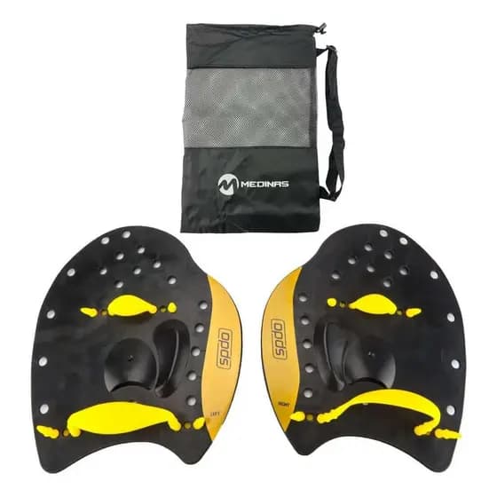 Palmar Natação Speedo Médio Power Paddle + Sacola Medinas