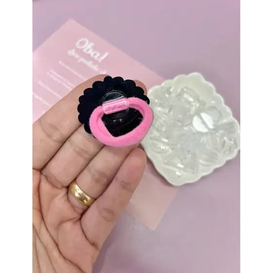 Adaptador de xuxinhas para colar Apliques, Até 100 Unidades