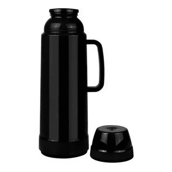 Garrafa Térmica 1 Litro com Alça 🔥 Café e Chá | Ampola de Vidro | Conserva Quente e Frio