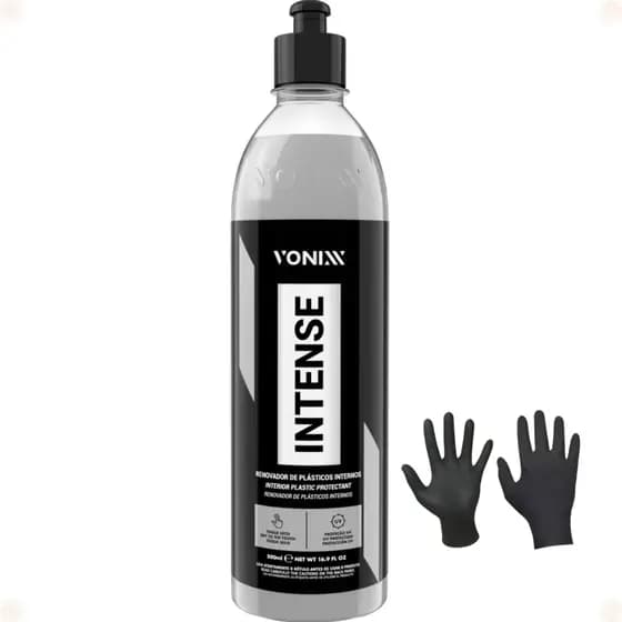Intense Vonixx 500ml – Revitalizador de Plásticos Automotivo Renova Proteção UV
