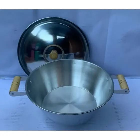 Tacho N26 panela pop de alumínio C/S tampa para feijodas caldos frituras