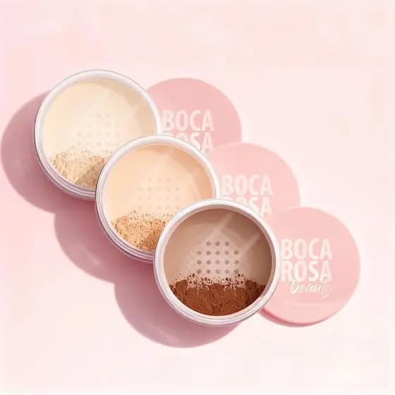 Pó Facial Solto Boca Rosa Beauty Mármore 1,2,3-20g