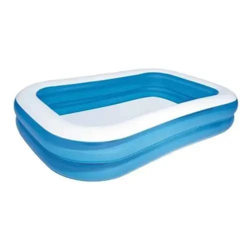 Piscina Inflavel Retangular 778 Litros Grande Facil Montagem Familia Verao Jardim