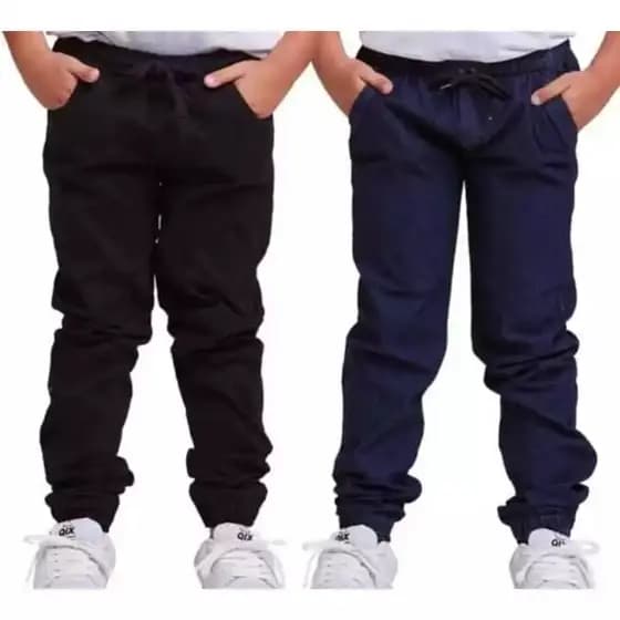 Calças Jogger Premium Masculino Infantil menino