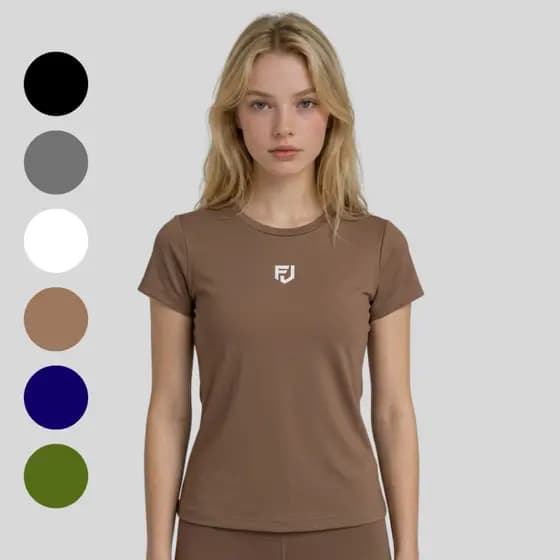 Camiseta Feminina Fitness - Academia Musculação Confortável Treino Dia e Dia PMG