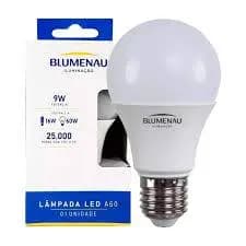 Kit 10 Lâmpadas Led High Power 9W 6500K Branca