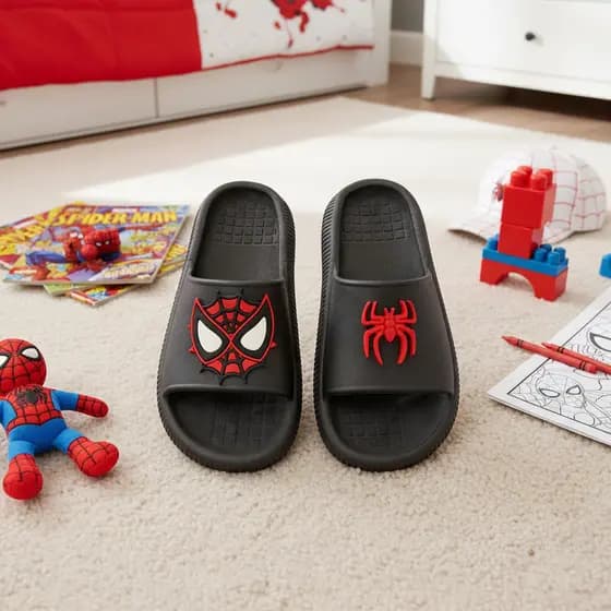 Chinelo Infantil Jovens Meninos Nuvem Slide Desenhos Personagens Macio Leve Confortável Macio Adolescentes