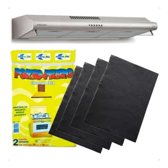 10 Filtros Mantas P/ Coifa Depurador Exaustor Todas As Marcas