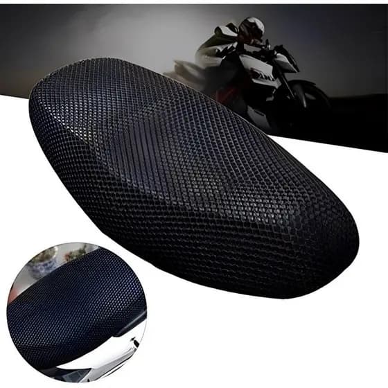 Capa Térmica Banco Moto Resistente sol chuva Rede Protetora Titan Factor 125 150 160 CG
