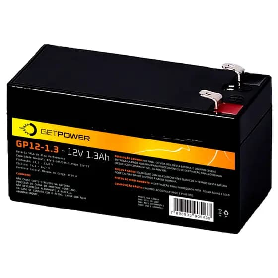 Bateria Auxiliar Câmbio Land Rover Evoque 12v 1,3ah GP12-1.3