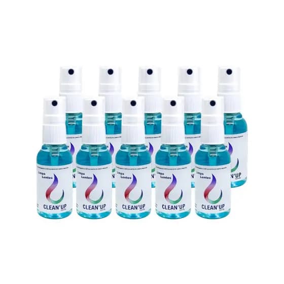 Kit com 10 Limpa Lentes de 50ML