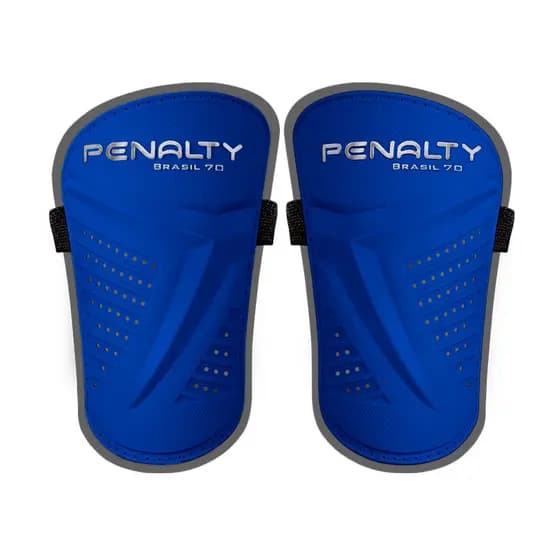 Caneleira Penalty Brasil 70 Azul/Cinza