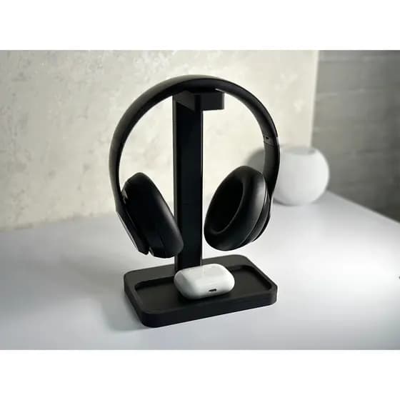 Suporte para Fone de Ouvido de Mesa | Porta Headphone Moderno para Setup Gamer e Escritório