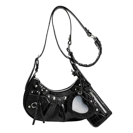 bolsa pequena transversal feminina bolsa y2k bolsa preta luxo bolsa premium bolsa pequena transversal feminina