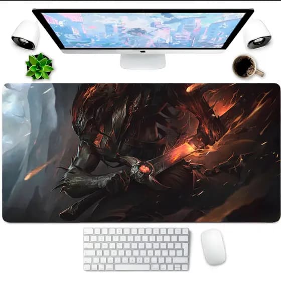 Mouse Pad Gaming Personalizado Masculino Mousepad Gamer 80x30 Ideal Setup Gamer Moderno