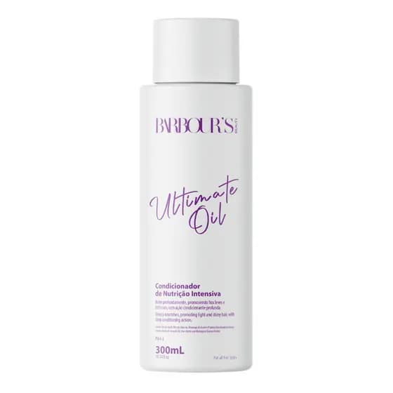 Condicionador Nutrição Ultimate Oil Barbour's Beauty 300ml